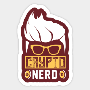 crypto nero Sticker